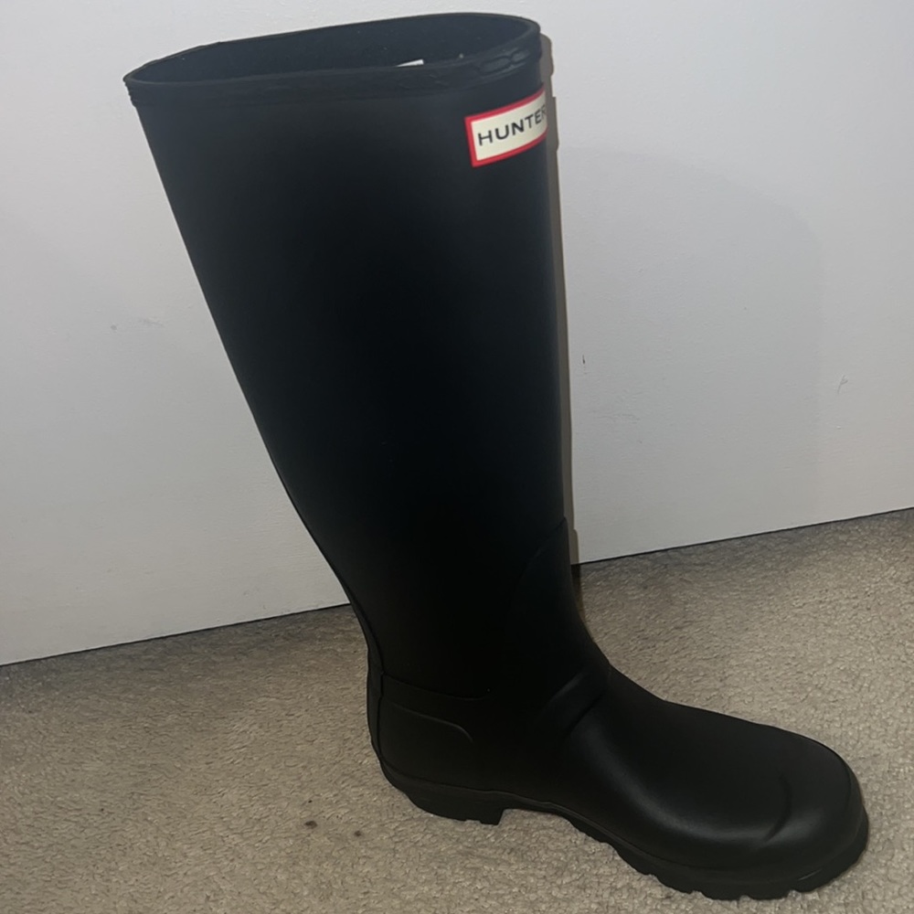 Hunter boots women’s original tall rain boots - Picture 3 of 5